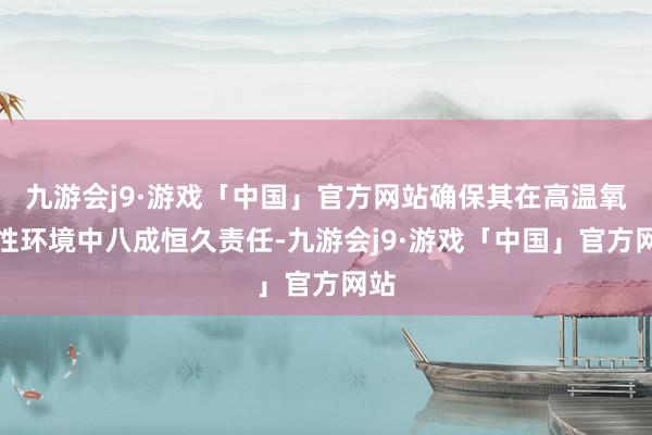 九游会j9·游戏「中国」官方网站确保其在高温氧化性环境中八成恒久责任-九游会j9·游戏「中国」官方网站